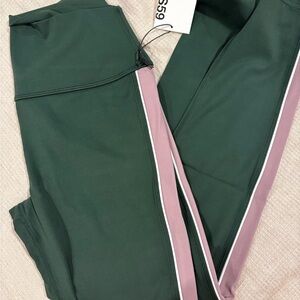 NWT! Splits59 Margot Military/ Blush Leggings